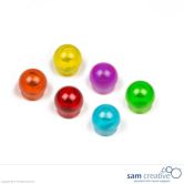 Whiteboard Magnete Kugel 15mm gemischt 6st.