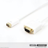 Mini DVI zu VGA Kabel, 1m, m/m