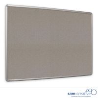 Pinnwand Bulletin Linoleum Grau 60x90 cm