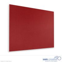 Pinnwand Frameless Rubin Rot 45x60 cm W