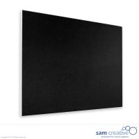 Pinnwand Frameless Schwarz 100x150 cm W