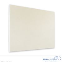 Pinnwand Frameless Elfenbein Weiß 60x90 cm W