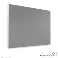 Pinnwand Frameless Grau 90x120 cm W