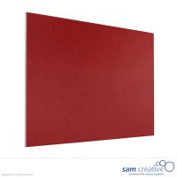 Pinnwand Frameles Rubin Rot 100x150 cm A