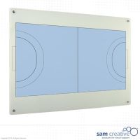 Whiteboard Glas Solid Handball 100x150 cm