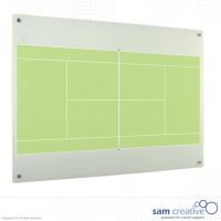 Whiteboard Glas Solid Tennis 90x120 cm