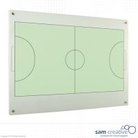 Whiteboard Glas Solid Saalfußball 45x60 cm