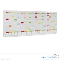 T-Karten Planer 24 Spalten, 32 Schlitze 60x146 cm