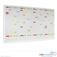 T-Karten Planer 24 Spalten, 50 Schlitze 90x146 cm