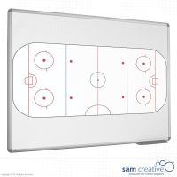 Whiteboard Eishockey 100x200 cm