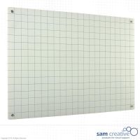 Whiteboard Glas Solid Karo 5x5 cm 120x150 cm