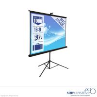 Projektionsleinwand Stativ HD 16:9 104" 230x130 cm