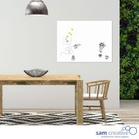 Whiteboard Flexible Magnetisch 90x120 cm