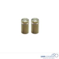 Whiteboard Glas Solid Montagesystem Gold (2x)