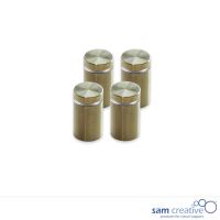 Whiteboard Glas Solid Montagesystem Gold (4x)