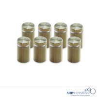 Whiteboard Glas Solid Montagesystem Gold (8x)