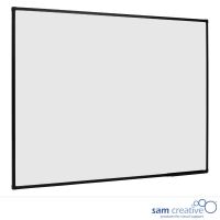 Whiteboard Basic Magnetisch Lackiert 60x90 cm schwarzer Rahmen
