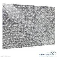 Whiteboard Glas Solid Riffelblech 90x120 cm