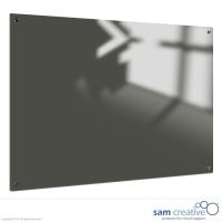 Whiteboard Glas Solid Grau 90x120 cm