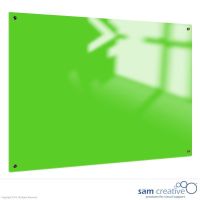 Whiteboard Glas Solid Limone Grün 90x120 cm