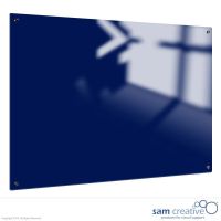 Whiteboard Glas Solid Marine Blau 45x60 cm