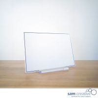 Whiteboard Desk Tischmodell Weiß 15x21 cm