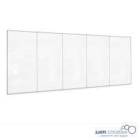 Whiteboard Wand Pro Serie 5-paneelen 200x600 cm